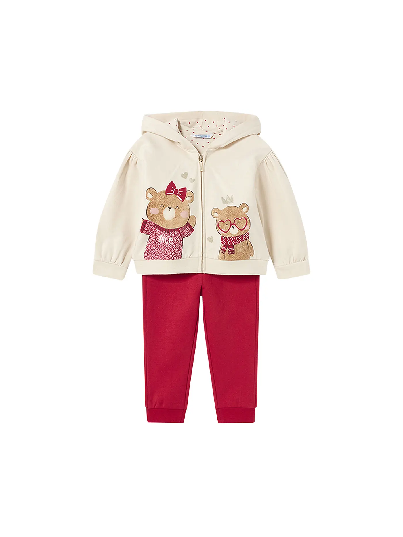 MAYORAL | Baby Set Jacke und Hose 2-teilig | rot